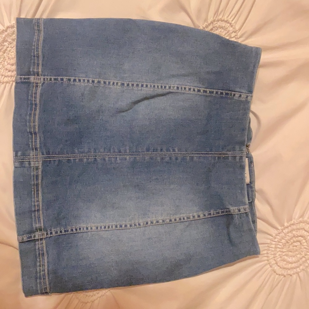 Jolt size 5/27w denim skirt